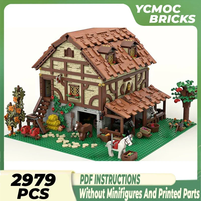 Moc Building Blocks Medieval model Medieval Stables Technical Bricks DIY Assembly Construction Toys For Childr Holiday Gifts
Moc Building Blocks Medieval model Medieval Stables Technical Bricks DIY Assembly Construction Toys For Childr Holiday Gifts