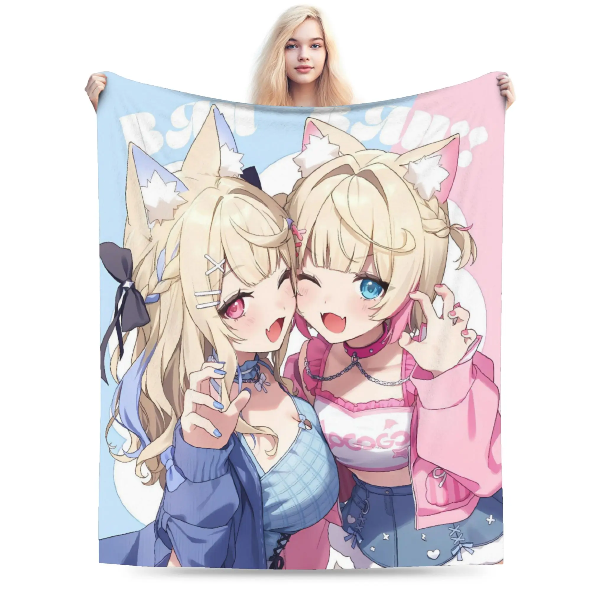 Sameko Saba Blanket Warm Soft Aesthetic Plush Bedding Throws For Couch Chair Sofa Bed Travel Office Flannel Bedspread Bed Cover
Sameko Saba Blanket Warm Soft Aesthetic Plush Bedding Throws For Couch Chair Sofa Bed Travel Office Flannel Bedspread Bed Cover