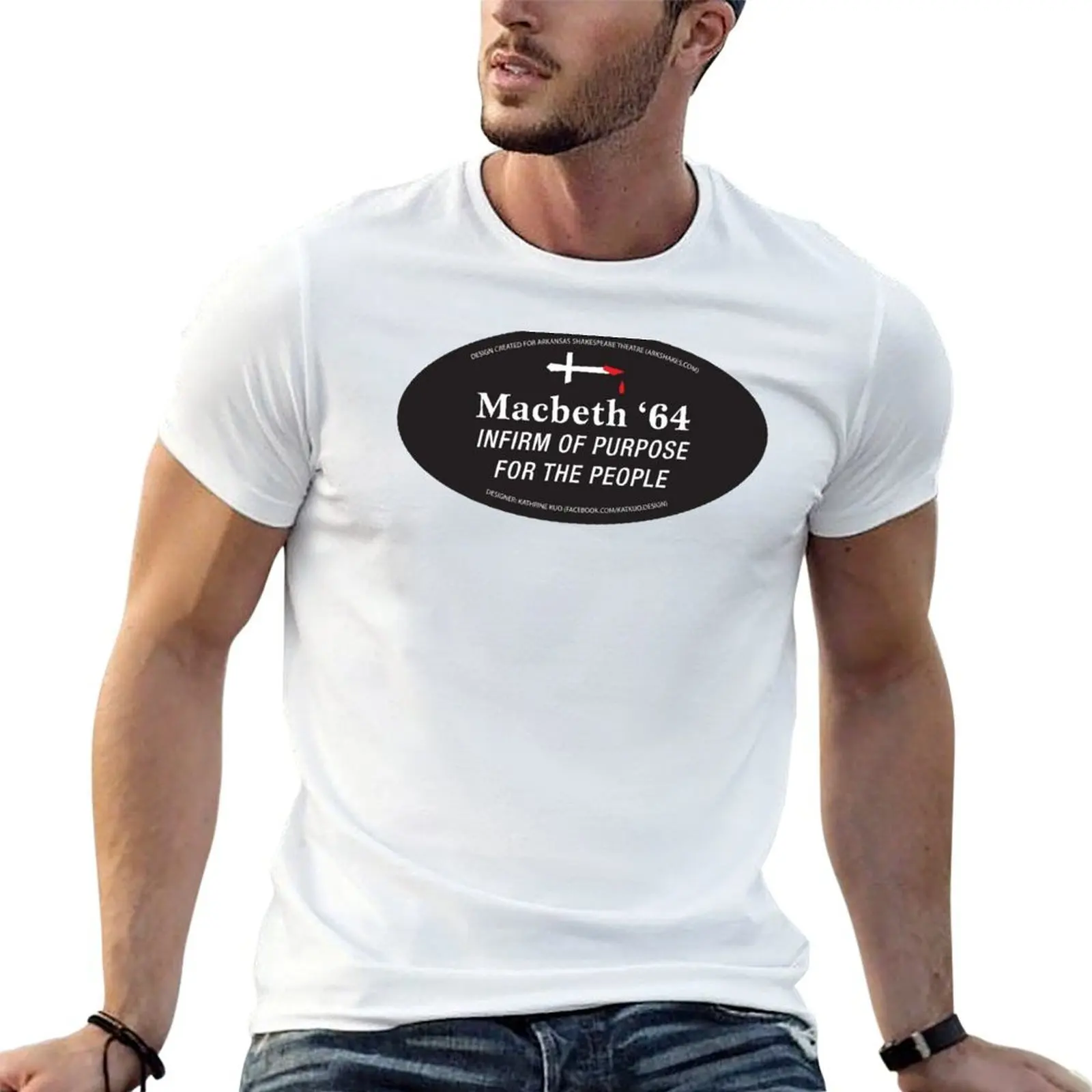 The Arkshakes Collection: Macbeth '64 T-Shirt t shirts with prints man t shirts cotton T-Shirt
The Arkshakes Collection: Macbeth '64 T-Shirt t shirts with prints man t shirts cotton T-Shirt