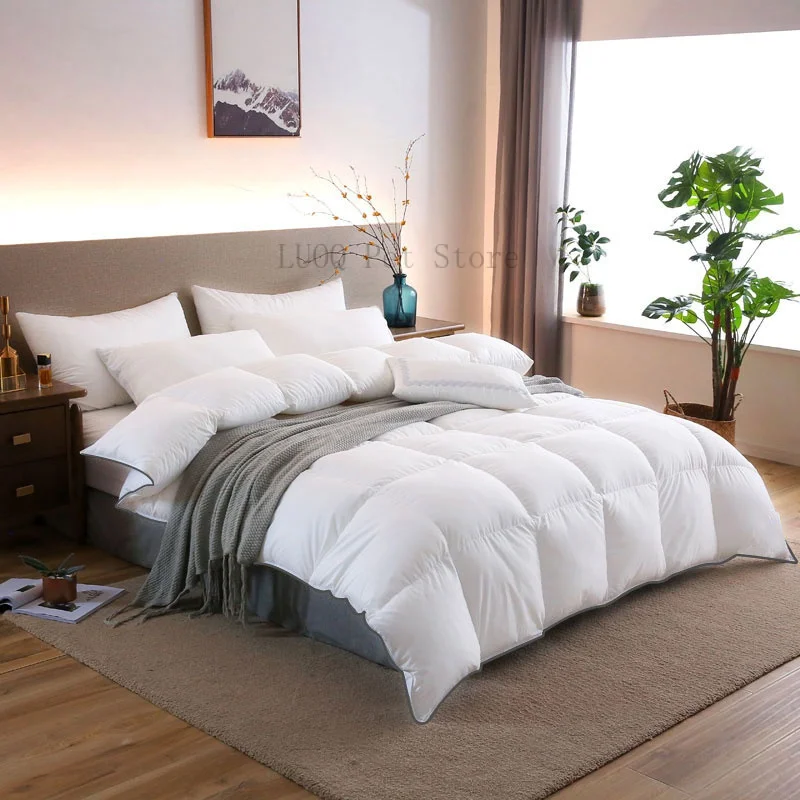 100% Cotton Cover King Queen Twin Full Size 95%White Goose Down Quilt Duvets Thick warm Five Star Hotel Winter Soft fluffy quilt
100% Cotton Cover King Queen Twin Full Size 95%White Goose Down Quilt Duvets Thick warm Five Star Hotel Winter Soft fluffy quilt