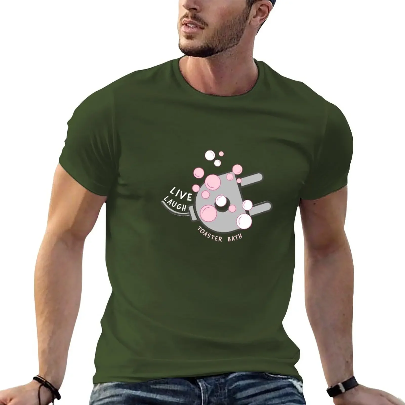 New Live, Laugh, Toaster Bath. T-Shirt funny meme t-shirts man t shirt vintage oversized t shirt mens t shirts top quality
New Live, Laugh, Toaster Bath. T-Shirt funny meme t-shirts man t shirt vintage oversized t shirt mens t shirts top quality