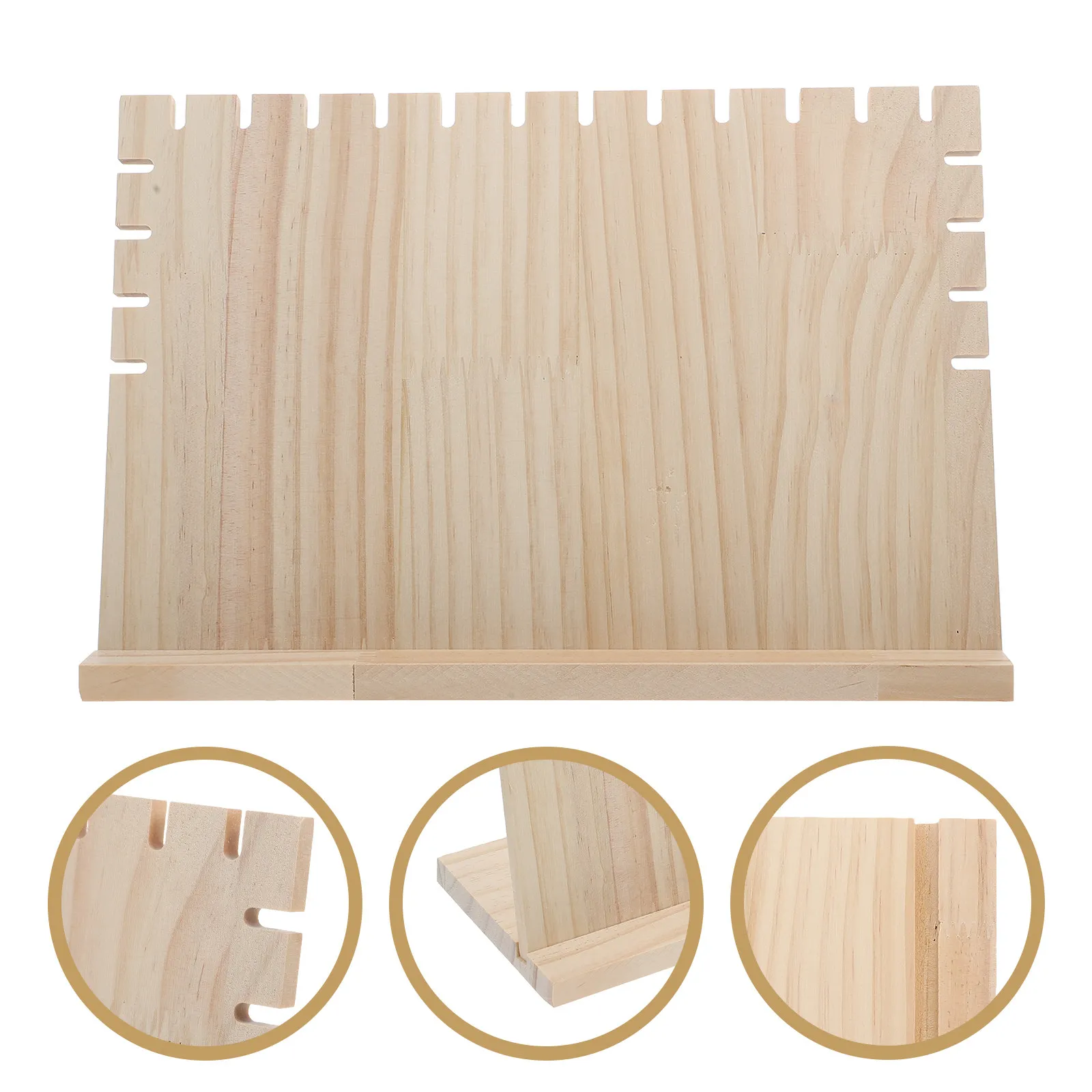 Деревянная подставка-органайзер для демонстрации ожерелий, браслетов, ювелирных изделий, резинок для волос, цепочек, серег, повязок на голову
Деревянная подставка-органайзер для демонстрации ожерелий, браслетов, ювелирных изделий, резинок для волос, цепочек, серег, повязок на голову