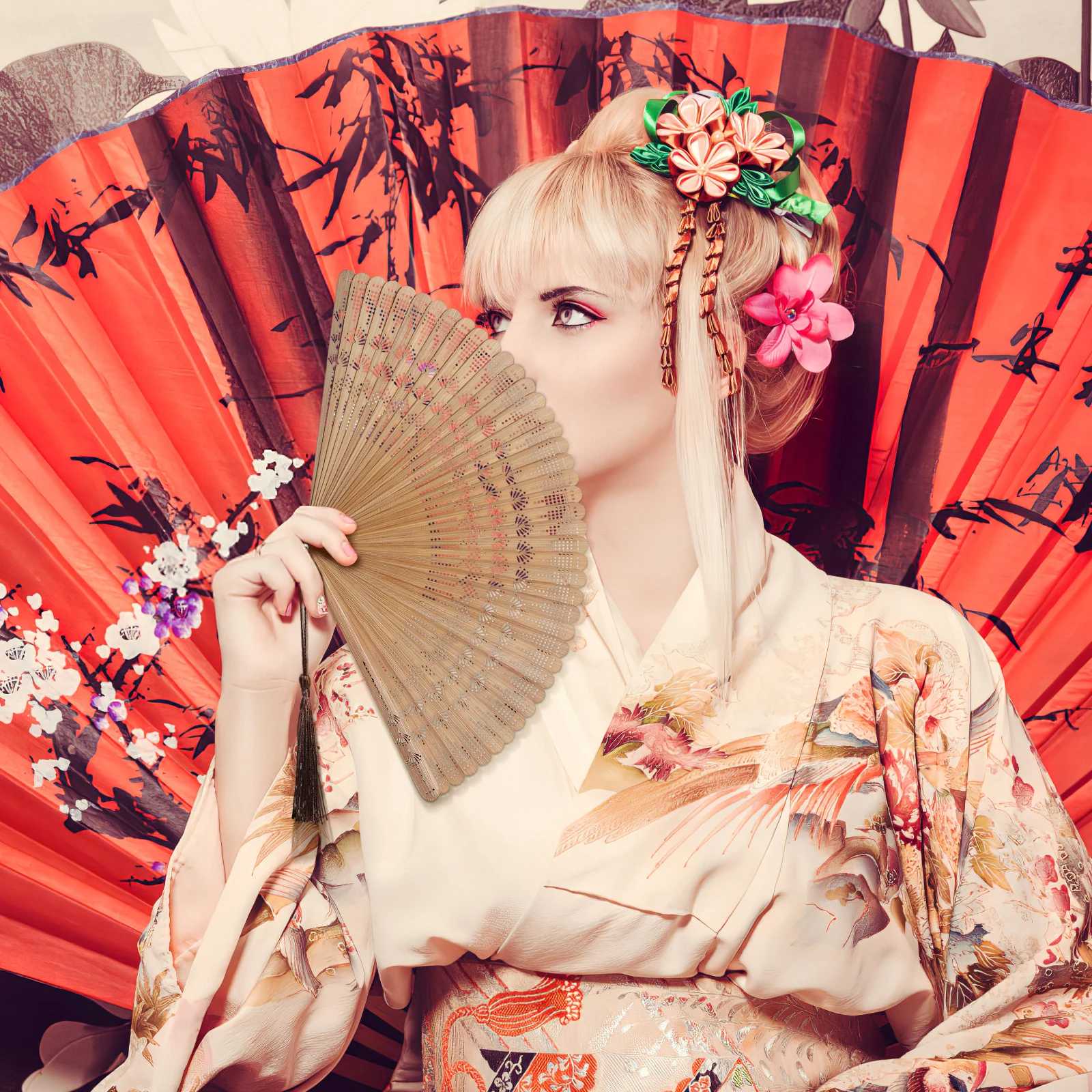 1pc Silk Handheld Fans Bamboo Chinese Folding Fans Decorative Ancient Handmade Portable Stage Performance Home
1pc Silk Handheld Fans Bamboo Chinese Folding Fans Decorative Ancient Handmade Portable Stage Performance Home