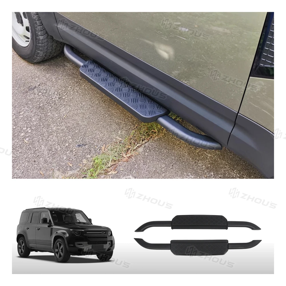 Design High Quality Car Accessories Exterior Auto Body Kit Aluminum Alloy Universal Side Step for Defender 90
Design High Quality Car Accessories Exterior Auto Body Kit Aluminum Alloy Universal Side Step for Defender 90