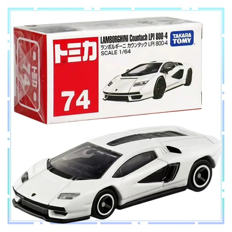 TOMY 1:64 Alloy Car Model Lamborghini No. 74 Simulation Vehicle Limited Edition Toy Car Decorative Item Collection Vehicle Toys
TOMY 1:64 Alloy Car Model Lamborghini No. 74 Simulation Vehicle Limited Edition Toy Car Decorative Item Collection Vehicle Toys