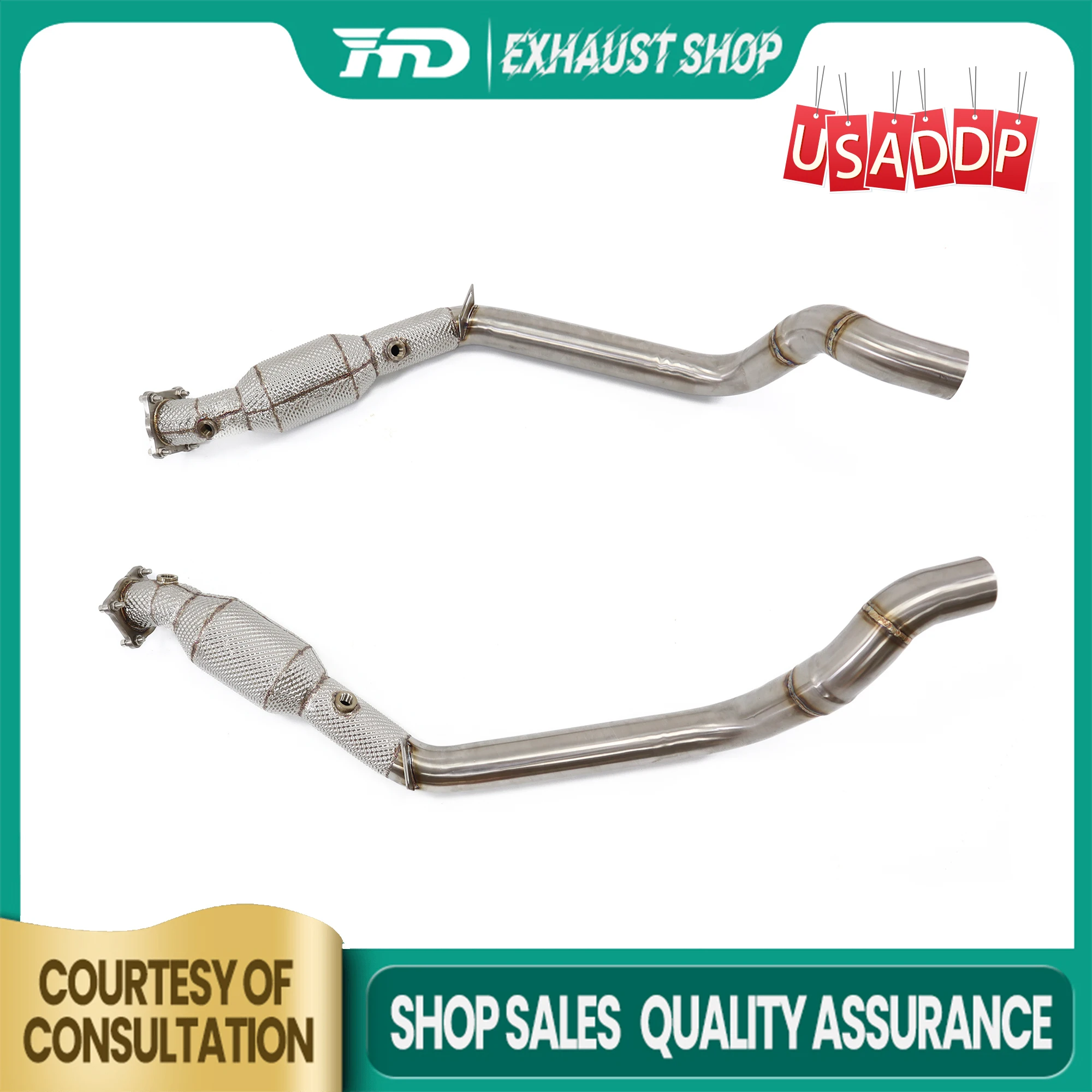  High Quality Downpipe For Porsche Panamera 970.1 3.6L/4.8L Stainless Steel Exhaust System Heat shield High Flow Performance
High Quality Downpipe For Porsche Panamera 970.1 3.6L/4.8L Stainless Steel Exhaust System Heat shield High Flow Performance