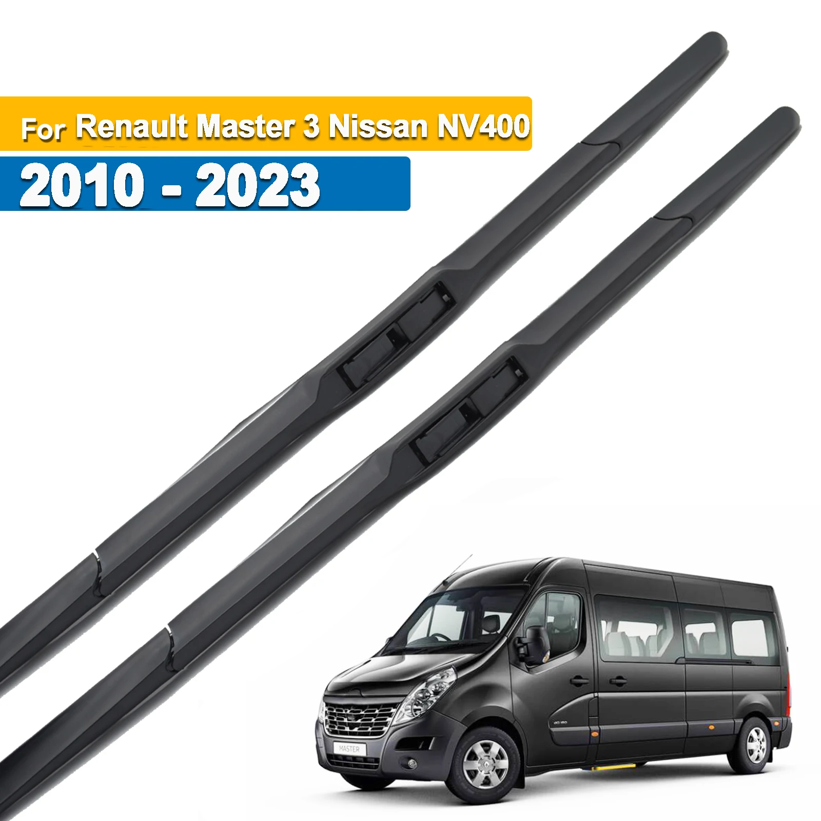 Erick's Wiper LHD Front Wiper Blades For Renault Master 3 Nissan NV400 Movano 2010 - 2023 Windshield Windscreen Window 26"+26"
Erick's Wiper LHD Front Wiper Blades For Renault Master 3 Nissan NV400 Movano 2010 - 2023 Windshield Windscreen Window 26"+26"
