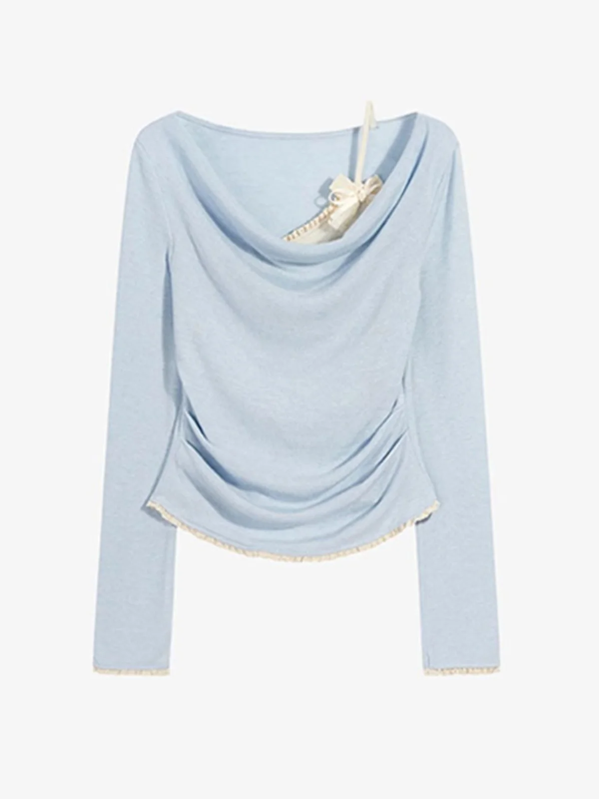 Shoulder Bared Long Sleeve T Shirt Women's Base Layer Shirt Spring Vacation Two Piece Set Floral Patchwork Hollow out Design
Shoulder Bared Long Sleeve T Shirt Women's Base Layer Shirt Spring Vacation Two Piece Set Floral Patchwork Hollow out Design