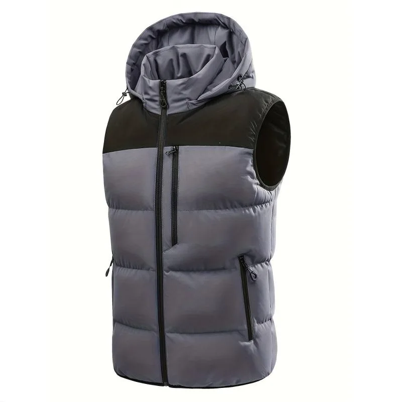 Men's Hooded Vest Jacket 27023 Quilted Padded Warmth Breathable Outdoor Casual Fashion Spring Autumn Winter
Men's Hooded Vest Jacket 27023 Quilted Padded Warmth Breathable Outdoor Casual Fashion Spring Autumn Winter