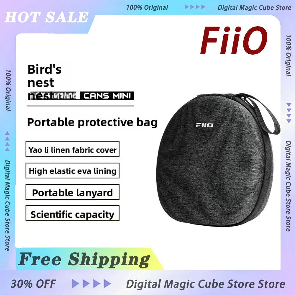 FiiO NEST CANS MINI Bluetooth Headset Storage Bag For EH11/EH13/JN3/WIND/anytime Small Headphones Protective Bag Gaming Gifts
FiiO NEST CANS MINI Bluetooth Headset Storage Bag For EH11/EH13/JN3/WIND/anytime Small Headphones Protective Bag Gaming Gifts