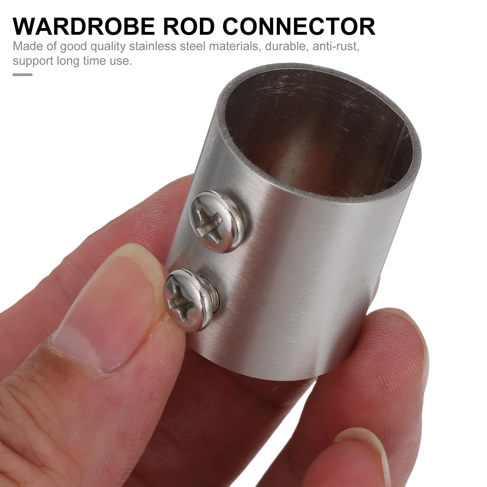Комплект из 5 соединителей для штанг в гардеробе: легкое, быстрое и надежное соединение для домашнего использования
Комплект из 5 соединителей для штанг в гардеробе: легкое, быстрое и надежное соединение для домашнего использования