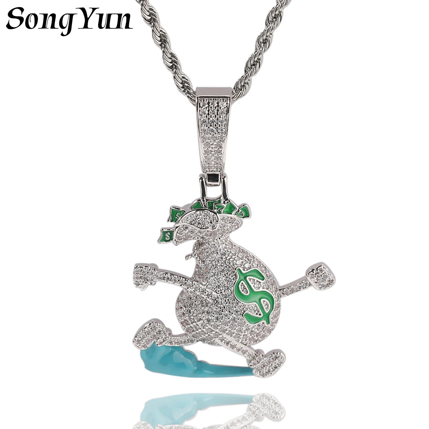 SongYun Jewelry MHT Quality Brass Necklace Pendant Chain CZ 7A Zircon Classic Style Statement Jewelry Women Necklaces Jewelry
SongYun Jewelry MHT Quality Brass Necklace Pendant Chain CZ 7A Zircon Classic Style Statement Jewelry Women Necklaces Jewelry
