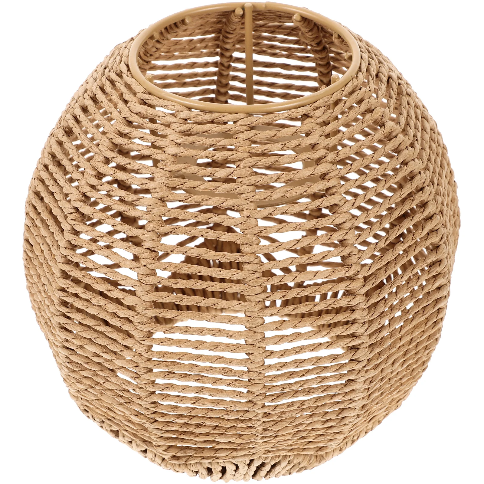 Woven Lampshade Rope Bell Shaped Retro Decor Pendant Rope Woven Lampshade Light Shade Replacement for Home Wall Chandelier
Woven Lampshade Rope Bell Shaped Retro Decor Pendant Rope Woven Lampshade Light Shade Replacement for Home Wall Chandelier