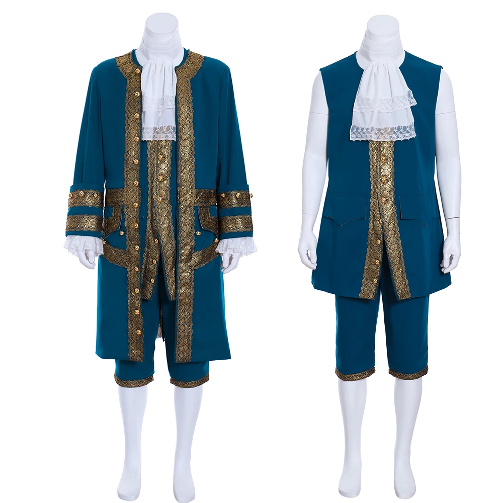 Man's Medieval British Maria Gentleman Cosplay Costume Adult 18th Century French Victorian Fancy Suit
Man's Medieval British Maria Gentleman Cosplay Costume Adult 18th Century French Victorian Fancy Suit