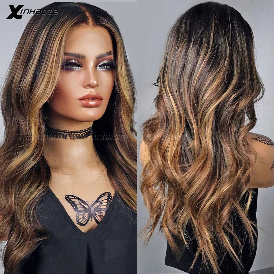 4 27 Highlight Human Hair HD Transparent Silk Top Wig Brazilian Body Wave Wig Honey Blonde Colored 13x4/13x6 Lace Frontal Wigs
4 27 Highlight Human Hair HD Transparent Silk Top Wig Brazilian Body Wave Wig Honey Blonde Colored 13x4/13x6 Lace Frontal Wigs