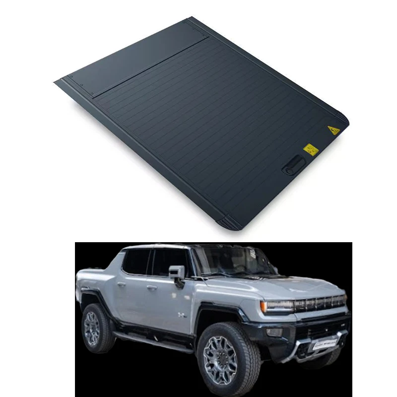 Epic Level Automotive Parts Aluminum Alloy Pickup Truck Cover for 2024 Hummer EV Car Manual Retractable with Locking & Waterproo 
Epic Level Automotive Parts Aluminum Alloy Pickup Truck Cover for 2024 Hummer EV Car Manual Retractable with Locking & Waterproo