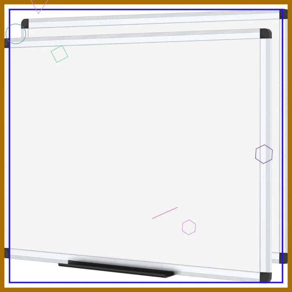 Магнитная доска для сухого стирания, 36 x 24 дюйма, набор из 2 штук, серебристая рамка, для офиса и дома
Магнитная доска для сухого стирания, 36 x 24 дюйма, набор из 2 штук, серебристая рамка, для офиса и дома