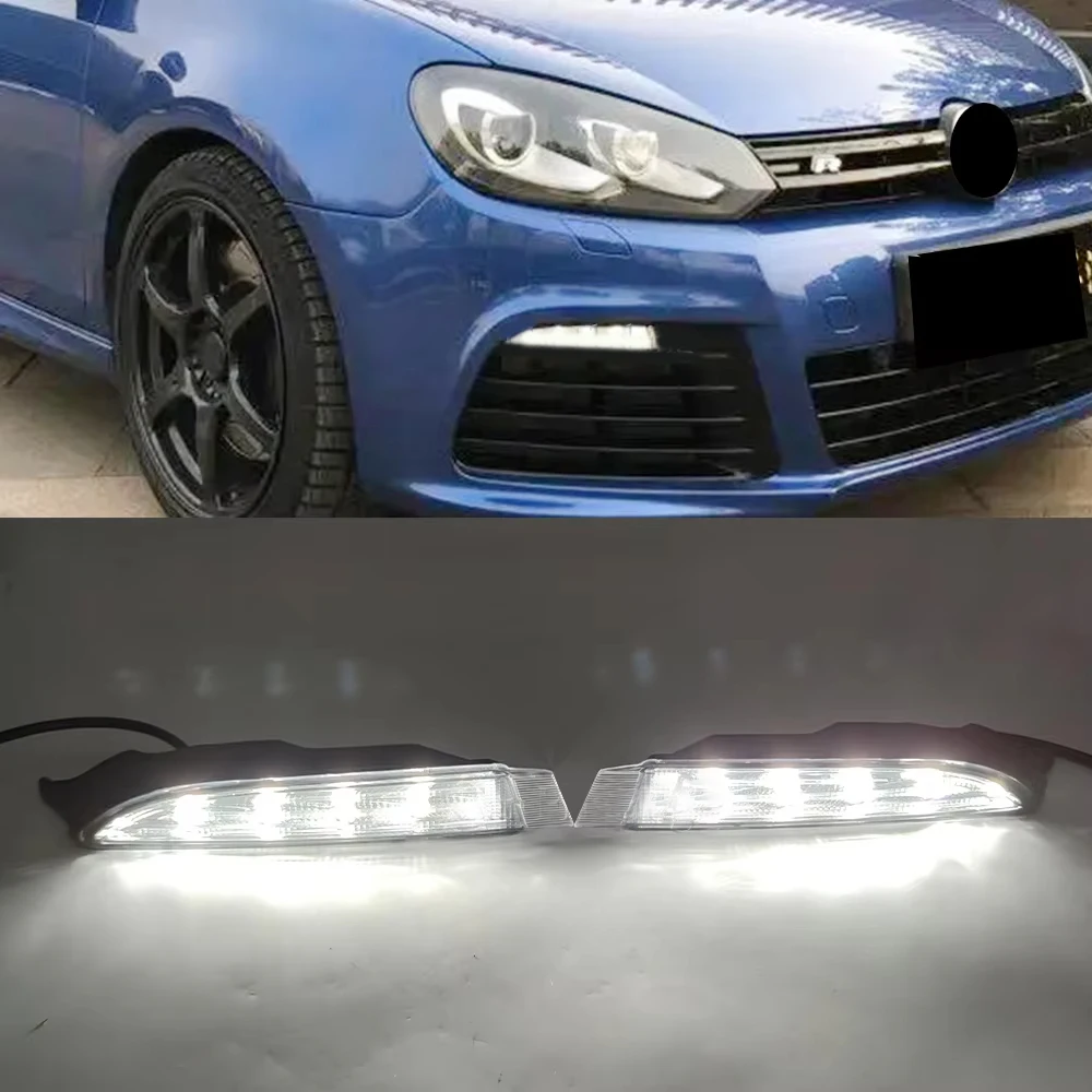 or VW Golf 6 MK6 R20 2009 2010 2011 2012 2013 Car-Styling Car LED Front Bumper Light DRL Daytime Running Light Fog lamp
or VW Golf 6 MK6 R20 2009 2010 2011 2012 2013 Car-Styling Car LED Front Bumper Light DRL Daytime Running Light Fog lamp