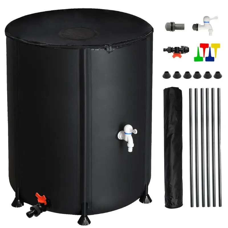 50gal Black PVC Foldable Rain Collection Bucket
50gal Black PVC Foldable Rain Collection Bucket