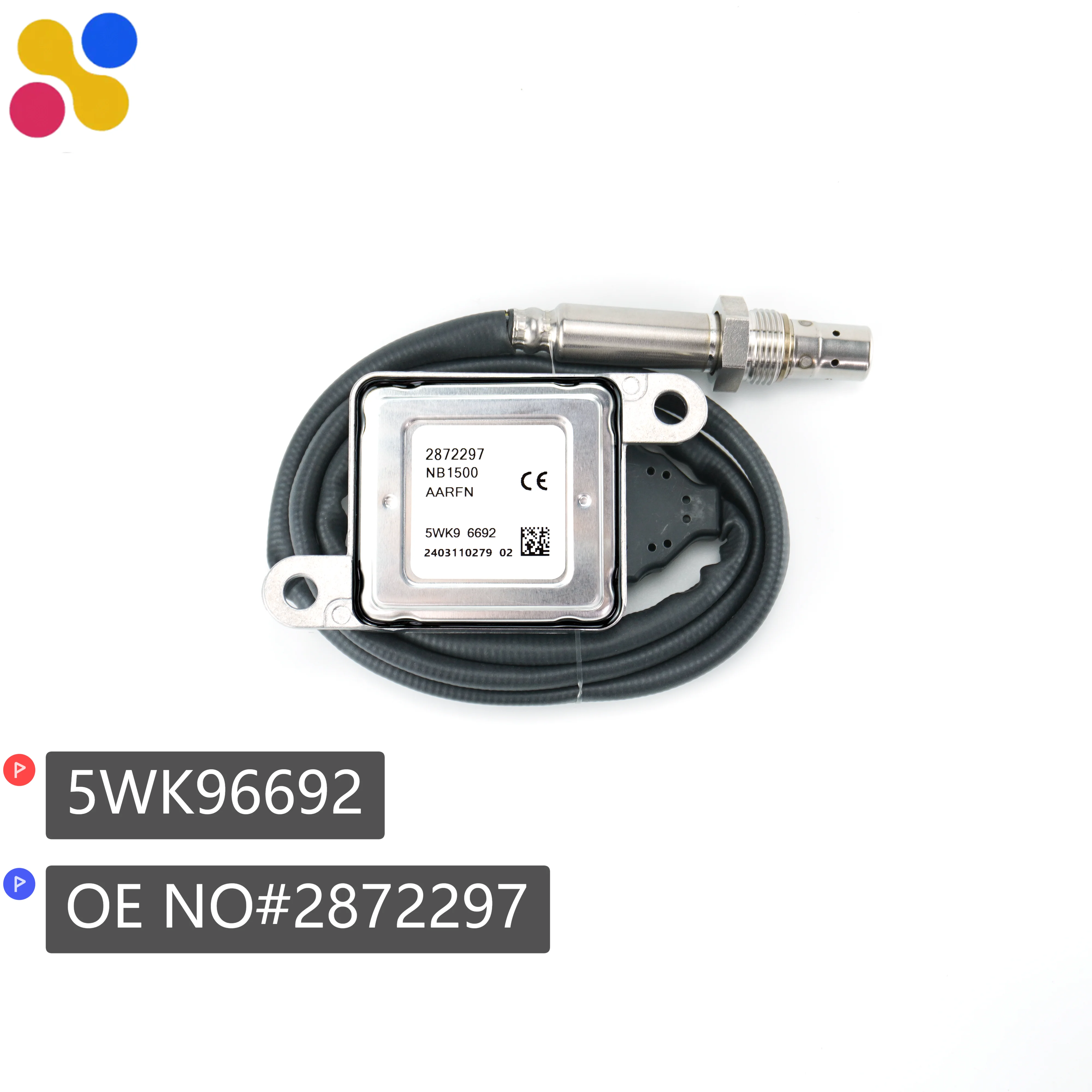 2872297 5WK96692 Датчик NOx Высококачественный датчик оксида азота 5WK9 6692 Подходит для датчика CUMMINS
2872297 5WK96692 Датчик NOx Высококачественный датчик оксида азота 5WK9 6692 Подходит для датчика CUMMINS