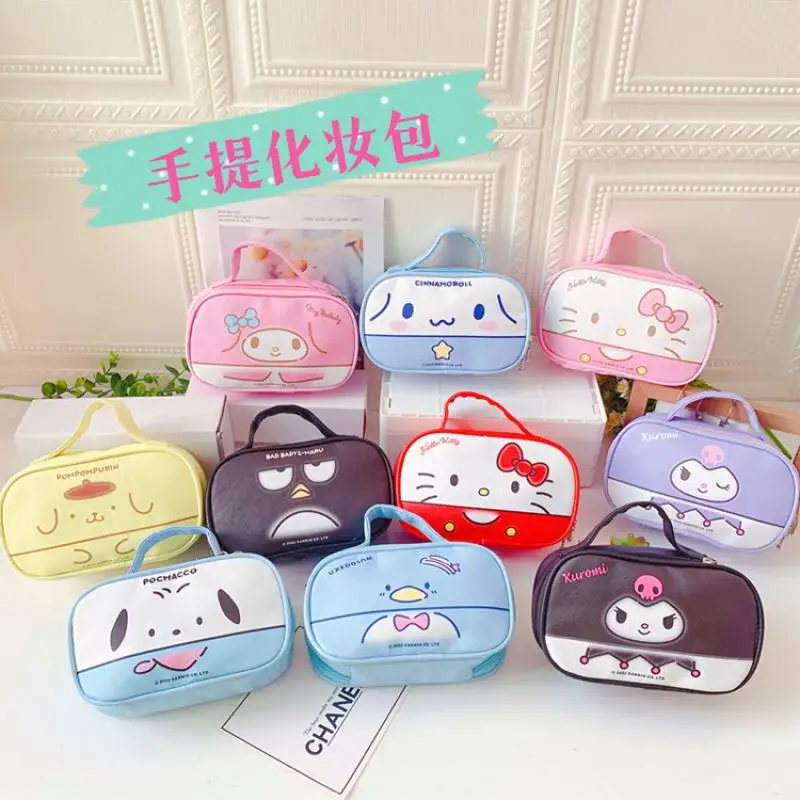Kawaii Sanrio аниме периферийные устройства My Melody Kuromi Cinnamoroll мультяшная косметичка большая вместительная портативная сумка для хранения
Kawaii Sanrio аниме периферийные устройства My Melody Kuromi Cinnamoroll мультяшная косметичка большая вместительная портативная сумка для хранения