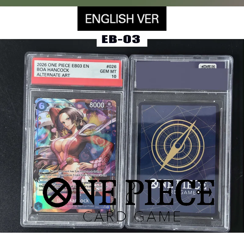 Diy English Rating Card 2026 One Piece Eb03-Extra Booster Heroines Edition- #026 Boa Hancock Alternate Art Collection Card
Diy English Rating Card 2026 One Piece Eb03-Extra Booster Heroines Edition- #026 Boa Hancock Alternate Art Collection Card