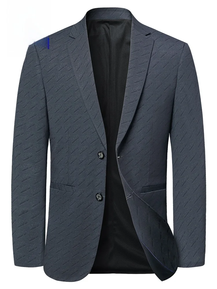 Rn New Casual Sle 2025 Spring Autumn Men's Suit Jaet mid Youths Faionable Single Button Long Sve Polyester Fiber
Rn New Casual Sle 2025 Spring Autumn Men's Suit Jaet mid Youths Faionable Single Button Long Sve Polyester Fiber