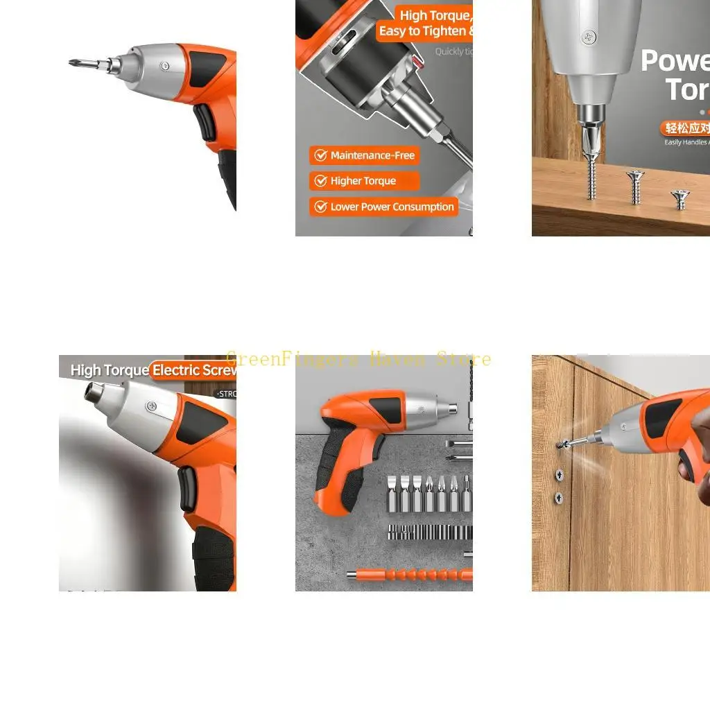 F68D Electric Screwdriver With 3.5Nm Torque Control Ergonomic Handle Fast Charging Interchangeable Bit DIY Projects
F68D Electric Screwdriver With 3.5Nm Torque Control Ergonomic Handle Fast Charging Interchangeable Bit DIY Projects