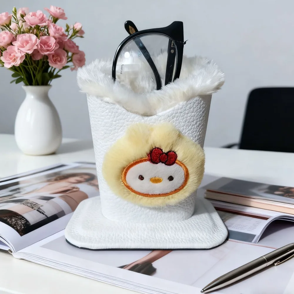 Cute PU Leather Eyeglass Holders Cartoon Frog Chick Bear Glasses Box Multi-Functional Lined Glasses Case Desk Organizer
Cute PU Leather Eyeglass Holders Cartoon Frog Chick Bear Glasses Box Multi-Functional Lined Glasses Case Desk Organizer