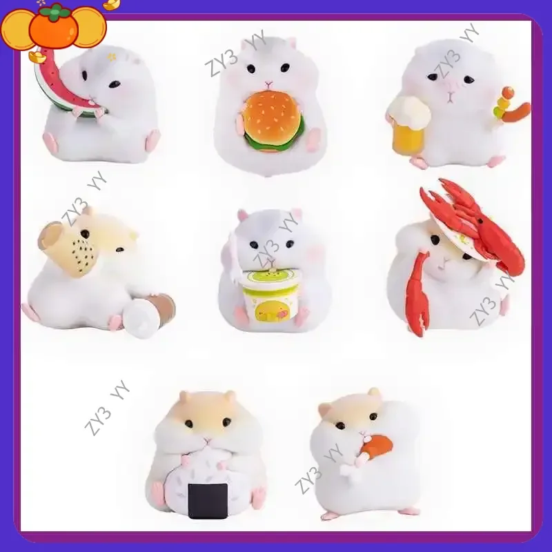 Adorable Hamster Clark Foodie Series Blind Box Car Decoration Miniature Figure Collectible Trendy Doll Toy Gift for Girls
Adorable Hamster Clark Foodie Series Blind Box Car Decoration Miniature Figure Collectible Trendy Doll Toy Gift for Girls