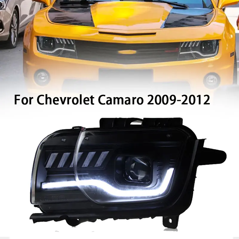 Car Light For Chevrolet Camaro LED Headlight 2009-2012 Headlights Camaro DRL Turn Signal High Beam Angel Eye Projector Lens
Car Light For Chevrolet Camaro LED Headlight 2009-2012 Headlights Camaro DRL Turn Signal High Beam Angel Eye Projector Lens