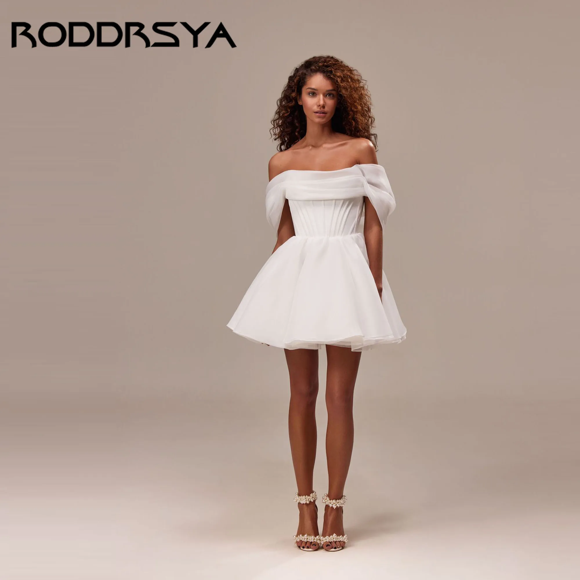 RODDRSYA Mini Bridal Dress with Organza Tulle A-Line Off Shoulder Wedding Party Gowns Backless vestidos de novia 2026 Customized
RODDRSYA Mini Bridal Dress with Organza Tulle A-Line Off Shoulder Wedding Party Gowns Backless vestidos de novia 2026 Customized