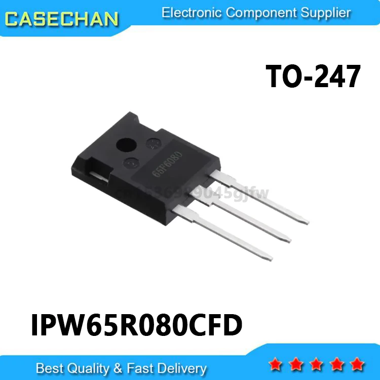 10 шт. новые и оригинальные 65F6080 65F6080A 60F6080 IPW65R080CFD TO-247 43,3 А 650 В
10 шт. новые и оригинальные 65F6080 65F6080A 60F6080 IPW65R080CFD TO-247 43,3 А 650 В