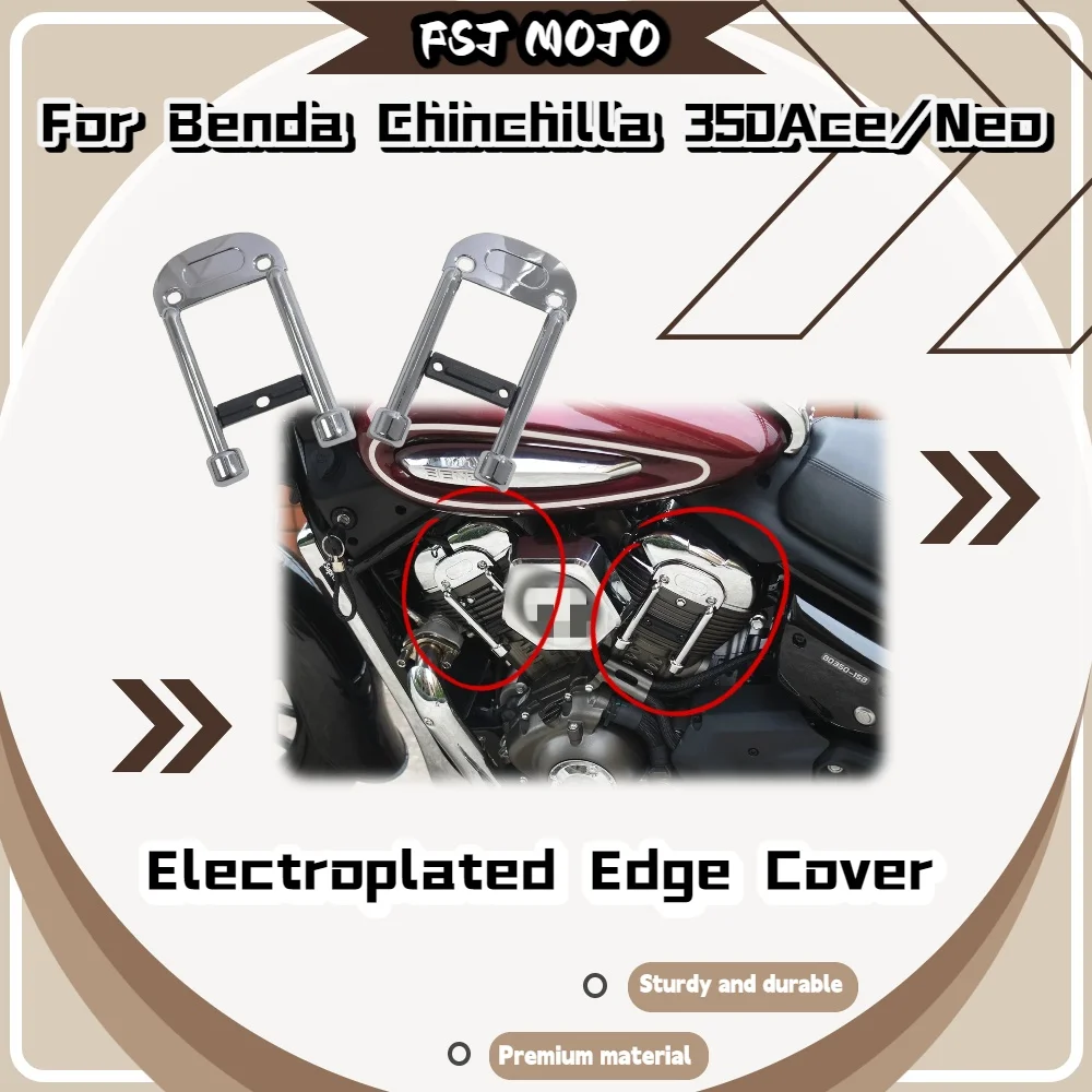 For Benda Chinchilla 350 4Pcs V-twin Engine Side Cover, Electroplated Aluminum Alloy Decorative Trim Mod Parts
For Benda Chinchilla 350 4Pcs V-twin Engine Side Cover, Electroplated Aluminum Alloy Decorative Trim Mod Parts