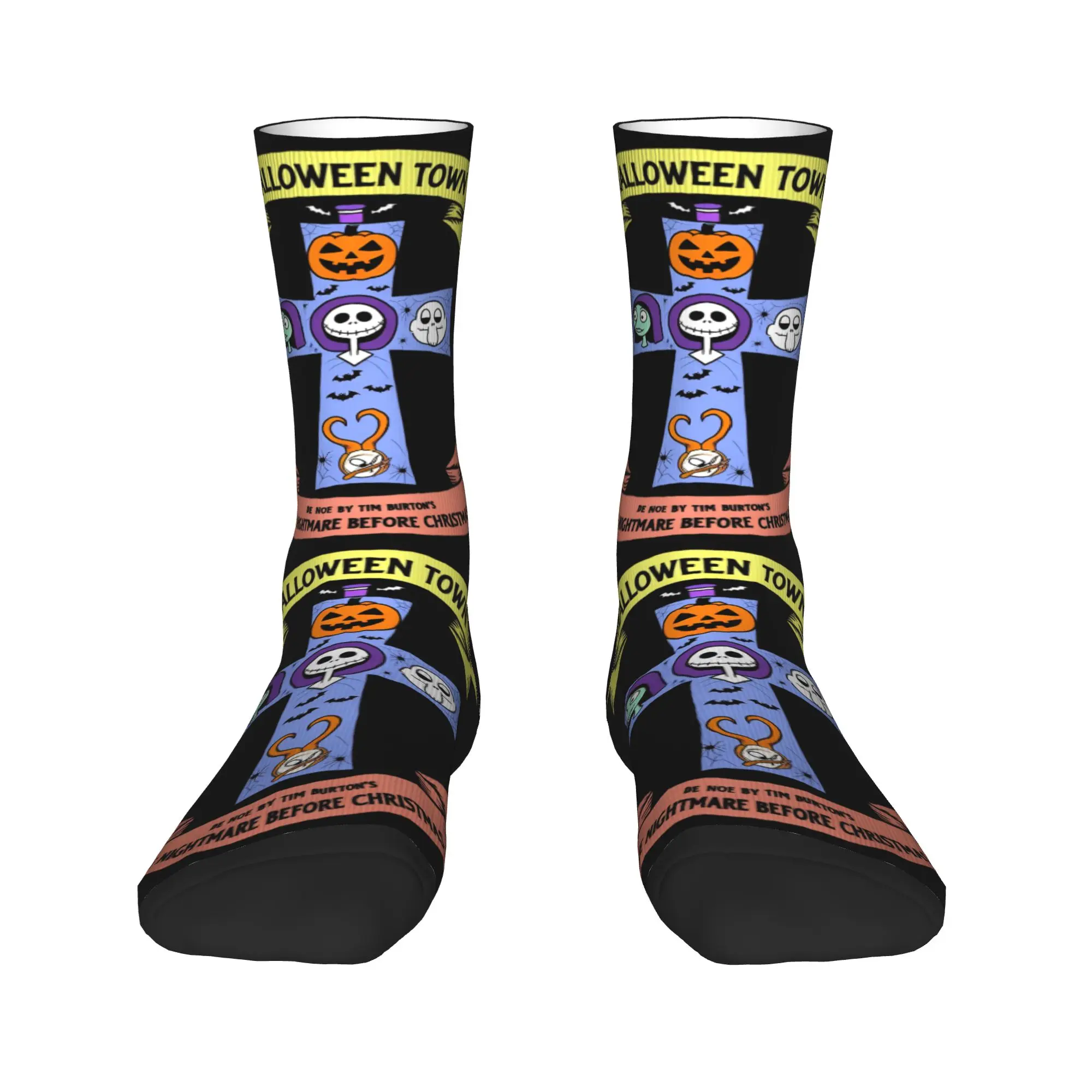 Fashion Halloween Horror Movie Nightmare Before Christmas Socks Women Men Warm 3D Print Football Sports Socks
Fashion Halloween Horror Movie Nightmare Before Christmas Socks Women Men Warm 3D Print Football Sports Socks