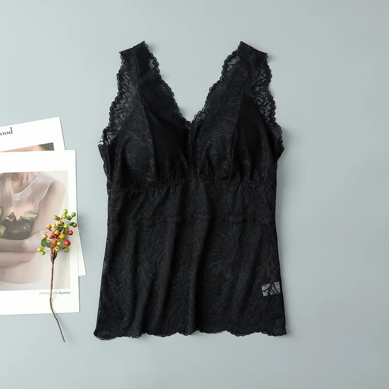 Summer Natural Silk V-neck Sexy Lace Corset Bra Silk Comfortable Slim Vest Fashion Top Womens Tank L XL
Summer Natural Silk V-neck Sexy Lace Corset Bra Silk Comfortable Slim Vest Fashion Top Womens Tank L XL