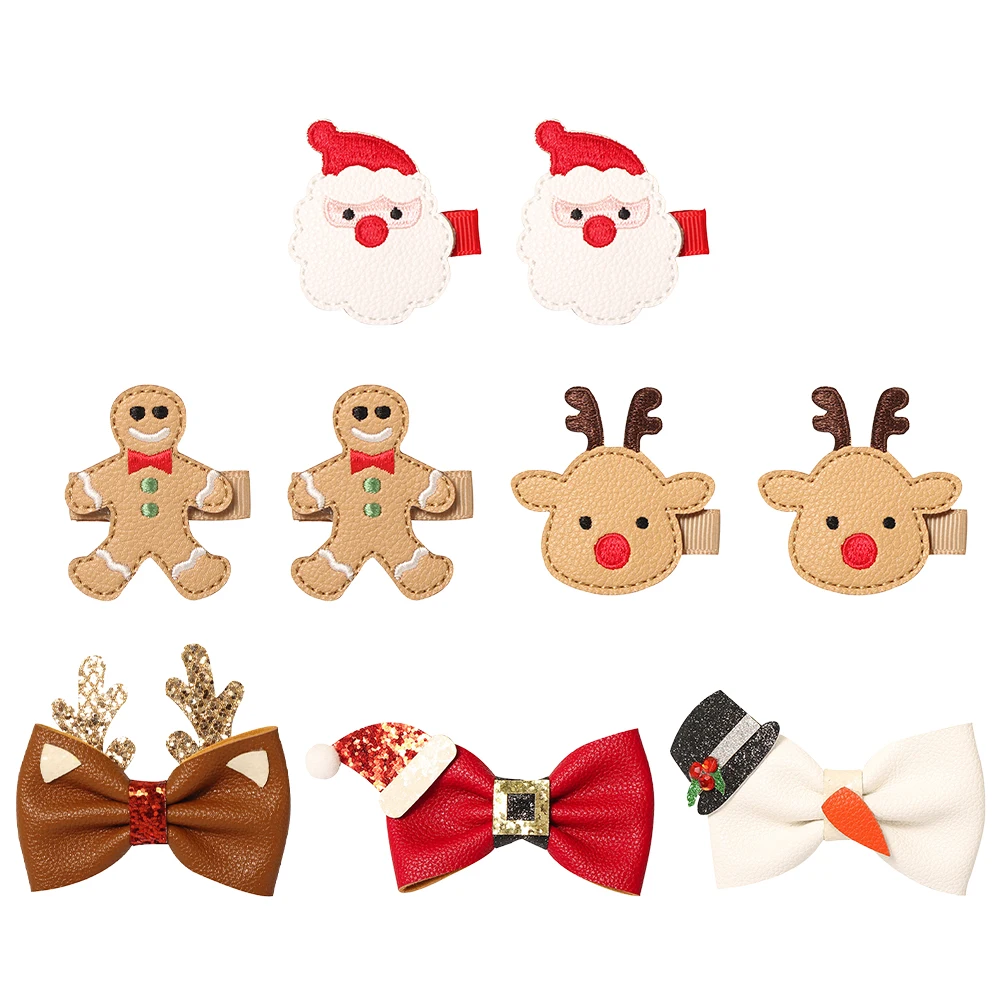9Pcs Christmas Hair Accessories Cartoon Hair Clips for Holiday Party Xmas Festival Hairpins Christmas Characters
9Pcs Christmas Hair Accessories Cartoon Hair Clips for Holiday Party Xmas Festival Hairpins Christmas Characters