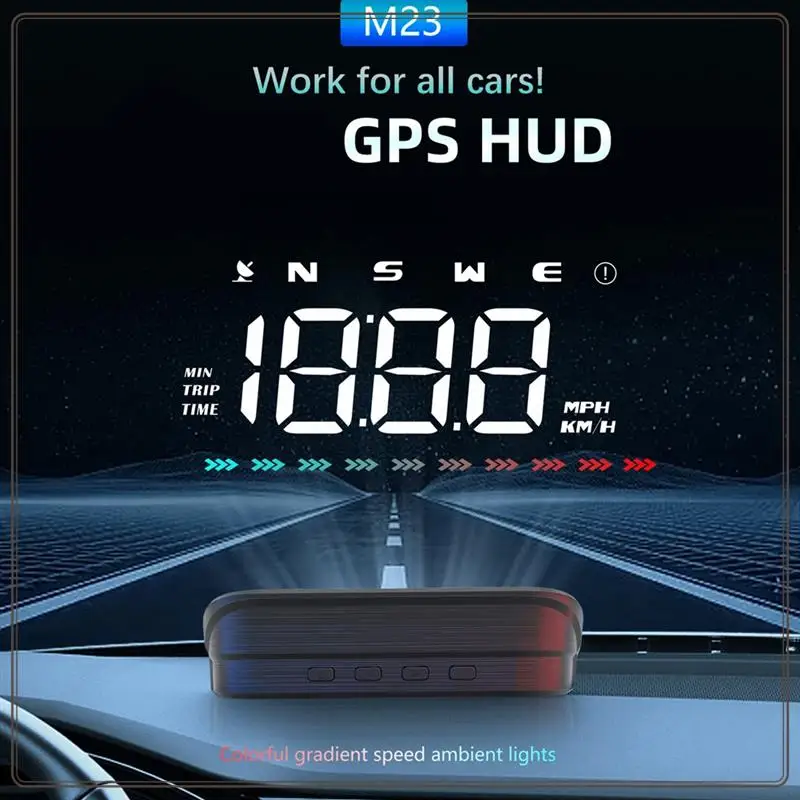 Reliable-Car Heads Up Display, GPS Speedometer, Universal Car HUD With Speed MPH, Compass Direction, Overspeed Alarm HD Display,
Reliable-Car Heads Up Display, GPS Speedometer, Universal Car HUD With Speed MPH, Compass Direction, Overspeed Alarm HD Display,