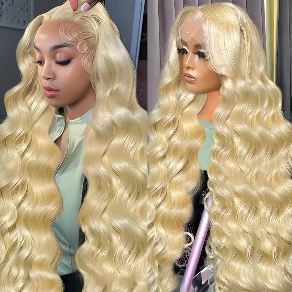 30 Inch Body Wave Blonde 613 Hd Lace Frontal Wig 13x6 Human Hair Wigs 100% 13x4 Transparent Lace Front Wig Pre Plucked For Women
30 Inch Body Wave Blonde 613 Hd Lace Frontal Wig 13x6 Human Hair Wigs 100% 13x4 Transparent Lace Front Wig Pre Plucked For Women