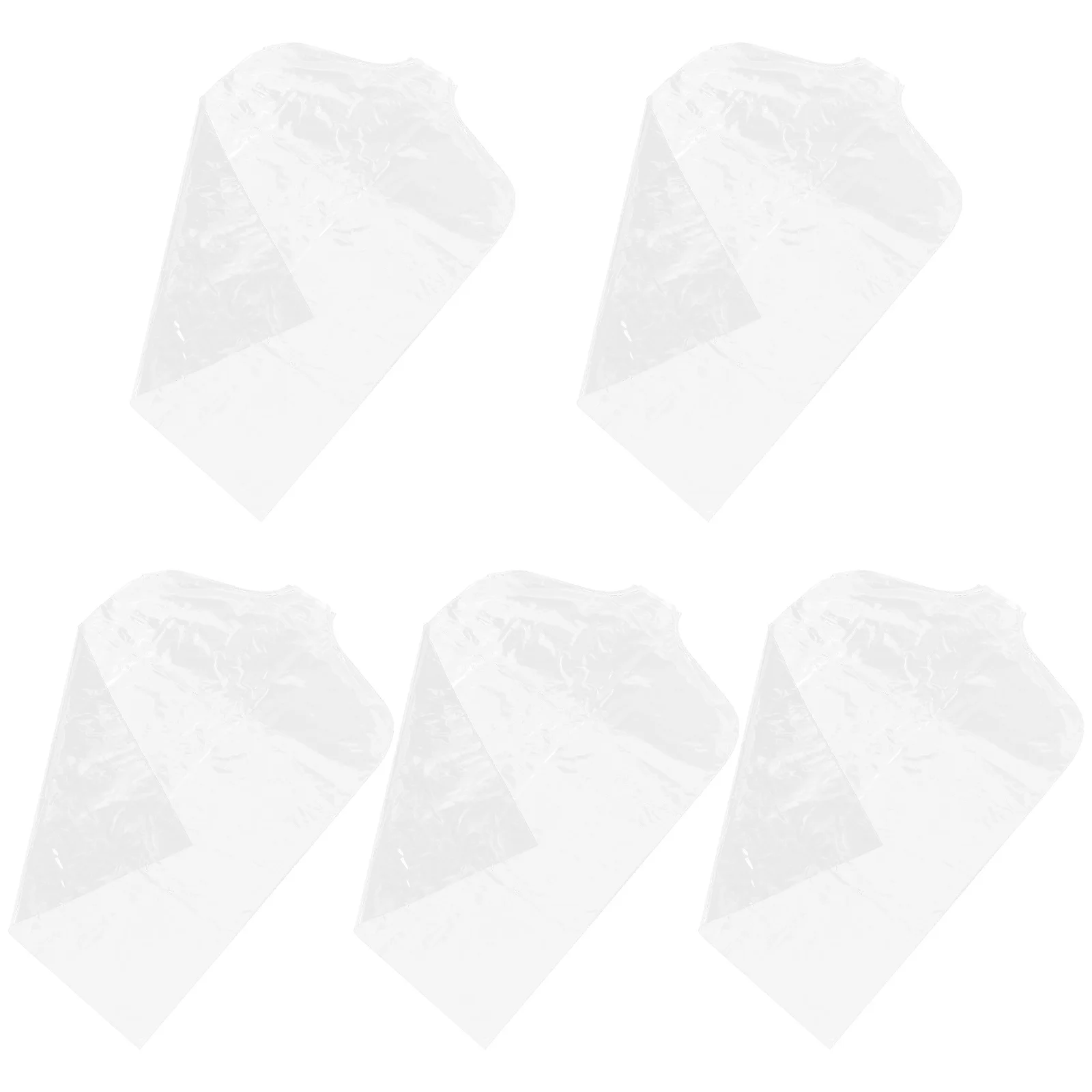 5Pcs Clear Garment Dustproof Bag Heavy Duty PVC Clothes Cover for Hanging Shirts Coats Sweaters Travel Closet Storage Protector
5Pcs Clear Garment Dustproof Bag Heavy Duty PVC Clothes Cover for Hanging Shirts Coats Sweaters Travel Closet Storage Protector