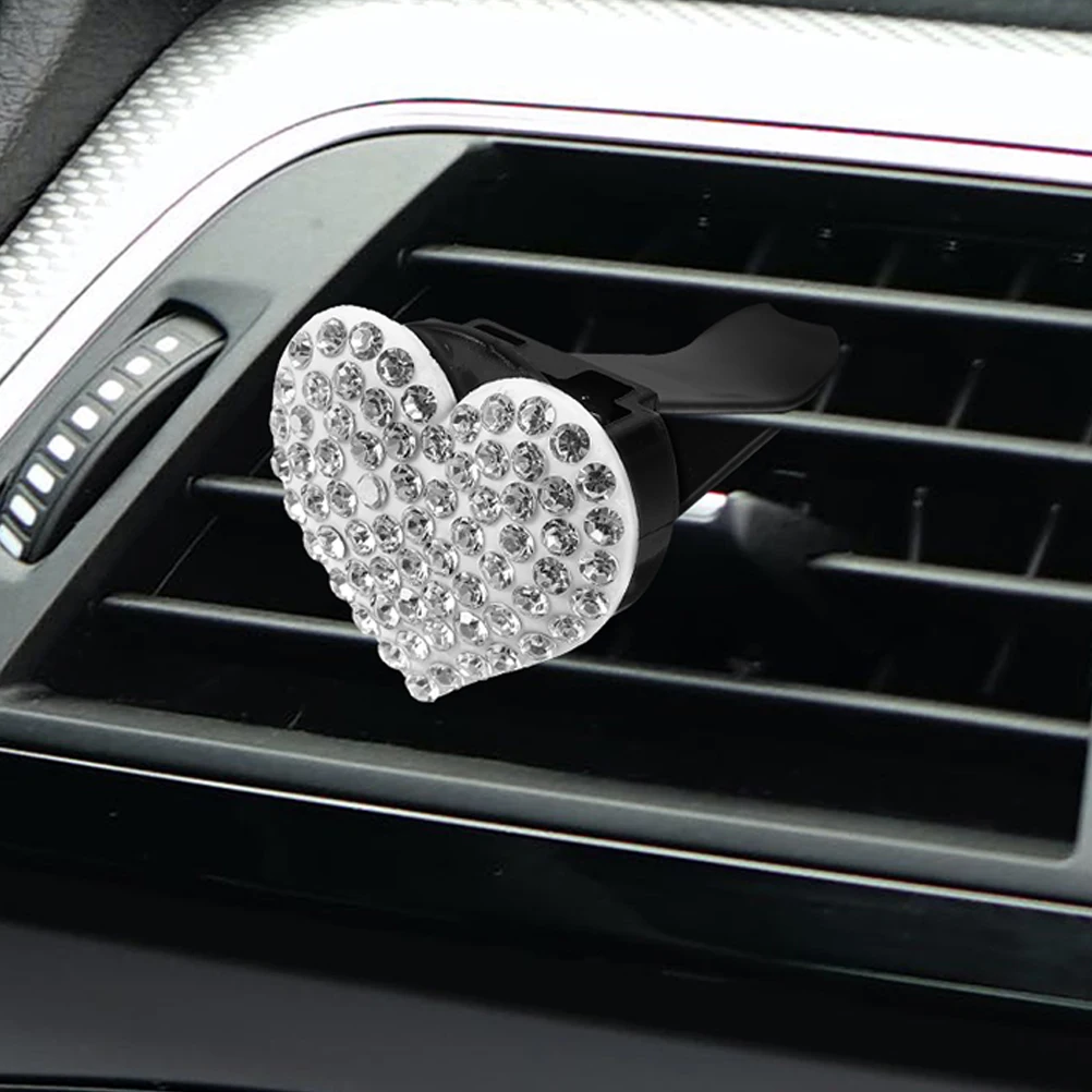 4Pcs Car Vent Clips Heart Shaped Rhinestone Freshener Clip Automotive Interior Accessories Car Vent Clips 
4Pcs Car Vent Clips Heart Shaped Rhinestone Freshener Clip Automotive Interior Accessories Car Vent Clips