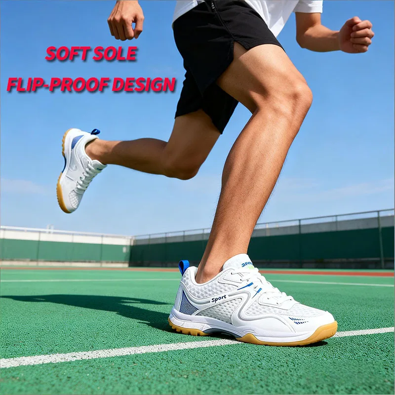 Новая пара обуви для бадминтона, уличная повседневная спортивная обувь для мужчин и женщин, тренировочные соревнования, профессиональная теннисная обувь
Новая пара обуви для бадминтона, уличная повседневная спортивная обувь для мужчин и женщин, тренировочные соревнования, профессиональная теннисная обувь