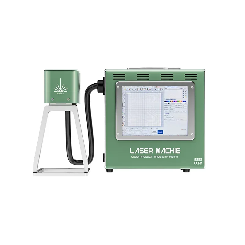 TBK958S 20W New Portable Fiber Marking Machine Handheld Used Metal Iron Aluminum Plastic Stainless Steel Engraving
TBK958S 20W New Portable Fiber Marking Machine Handheld Used Metal Iron Aluminum Plastic Stainless Steel Engraving