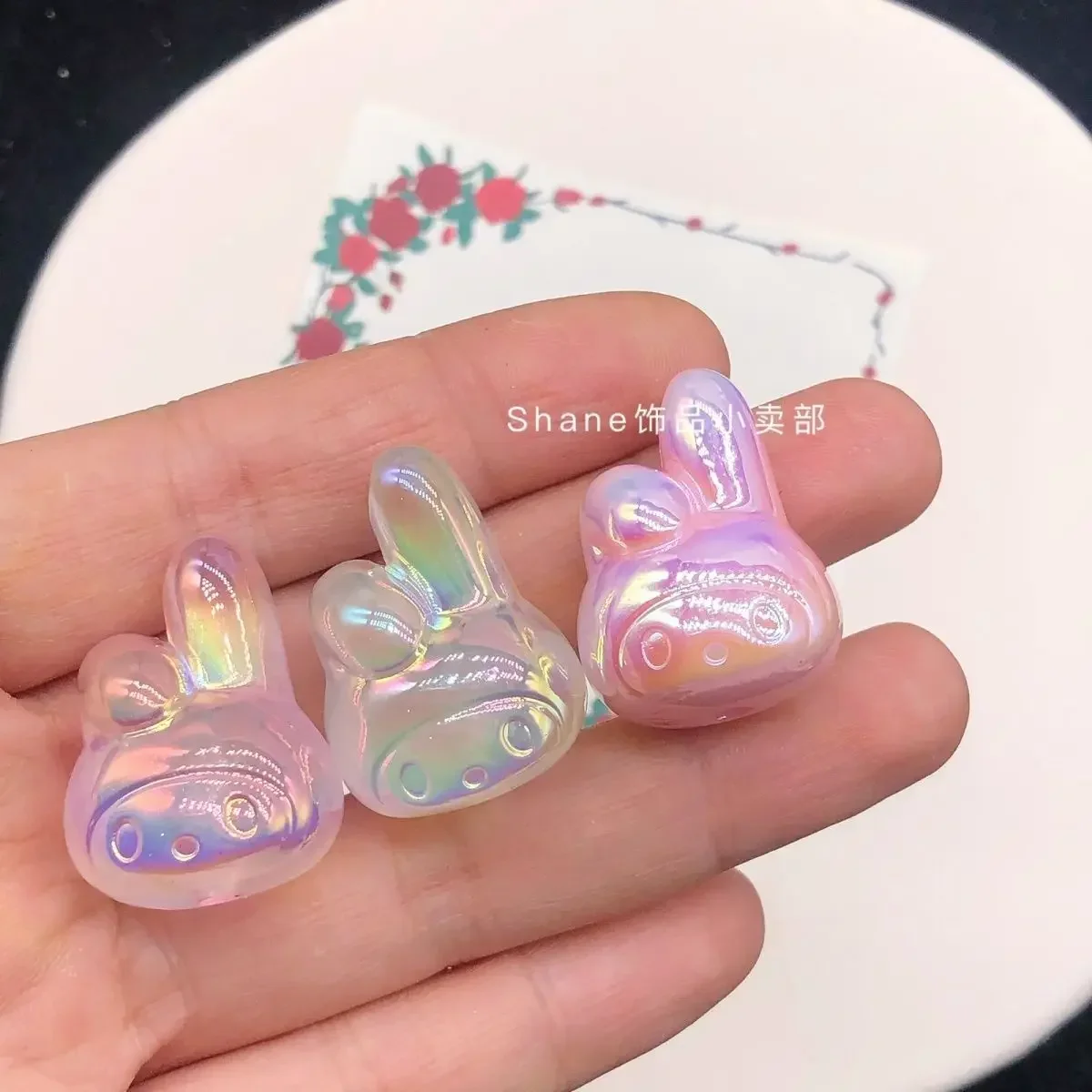 Sanrio Melody Beaded Cute Plated Color Luminous Loose Beads Diy Children's Rubber Band Necklace Bracelet Material Accessories
Sanrio Melody Beaded Cute Plated Color Luminous Loose Beads Diy Children's Rubber Band Necklace Bracelet Material Accessories