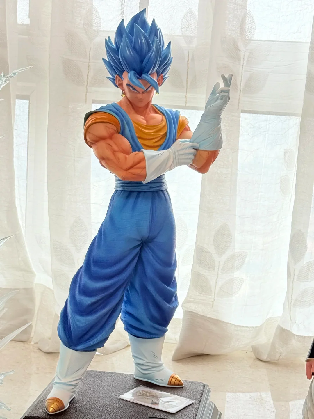 Dragon Ball 50CM Vegetto Action Figure No Base Replica Gogeta JT 2% Handmade GK Statue Anime Surrounding Ornament Gift Model Toy
Dragon Ball 50CM Vegetto Action Figure No Base Replica Gogeta JT 2% Handmade GK Statue Anime Surrounding Ornament Gift Model Toy