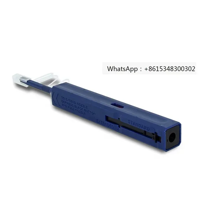 Fiber optic cleaning pen fiber optic one click cleaning CLEP-125-O, used for LC/MU 1.25mm and over 800 times push type cleaning
Fiber optic cleaning pen fiber optic one click cleaning CLEP-125-O, used for LC/MU 1.25mm and over 800 times push type cleaning