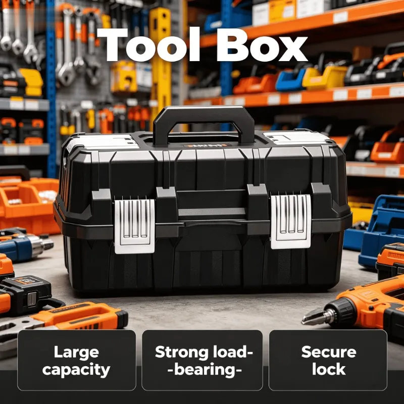 Portable 3 Tier Foldable Multipurpose Tool Box Heavy Duty Tool Chest Electrician Car Home Hardware Storage Organizer Box
Portable 3 Tier Foldable Multipurpose Tool Box Heavy Duty Tool Chest Electrician Car Home Hardware Storage Organizer Box