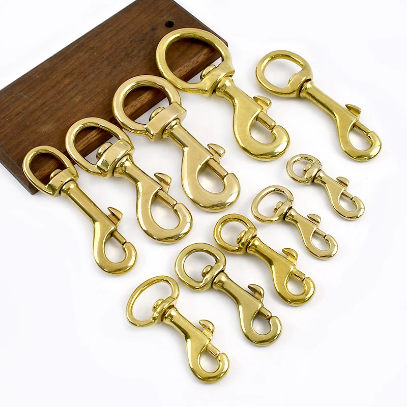 1/2P 10-30mm Solid Brass Swivel Lobster Buckle Bag Strap Small Carabiner Clips Dog Collar Trigger Snap Hook Keychain Clasp Clamp
1/2P 10-30mm Solid Brass Swivel Lobster Buckle Bag Strap Small Carabiner Clips Dog Collar Trigger Snap Hook Keychain Clasp Clamp
