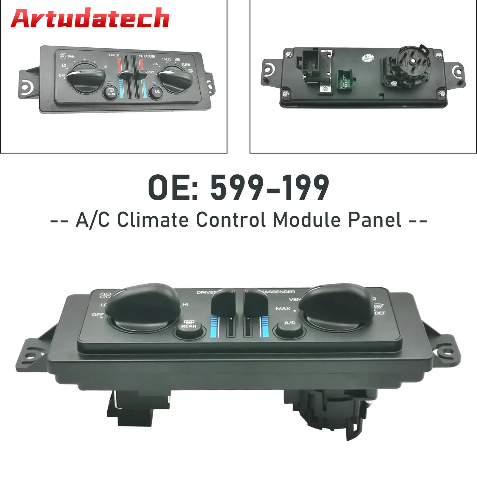 Artudatech A/C Climate Control Module Panel 599-199 for Buick Regal 1997-2004 Car Accessories
Artudatech A/C Climate Control Module Panel 599-199 for Buick Regal 1997-2004 Car Accessories