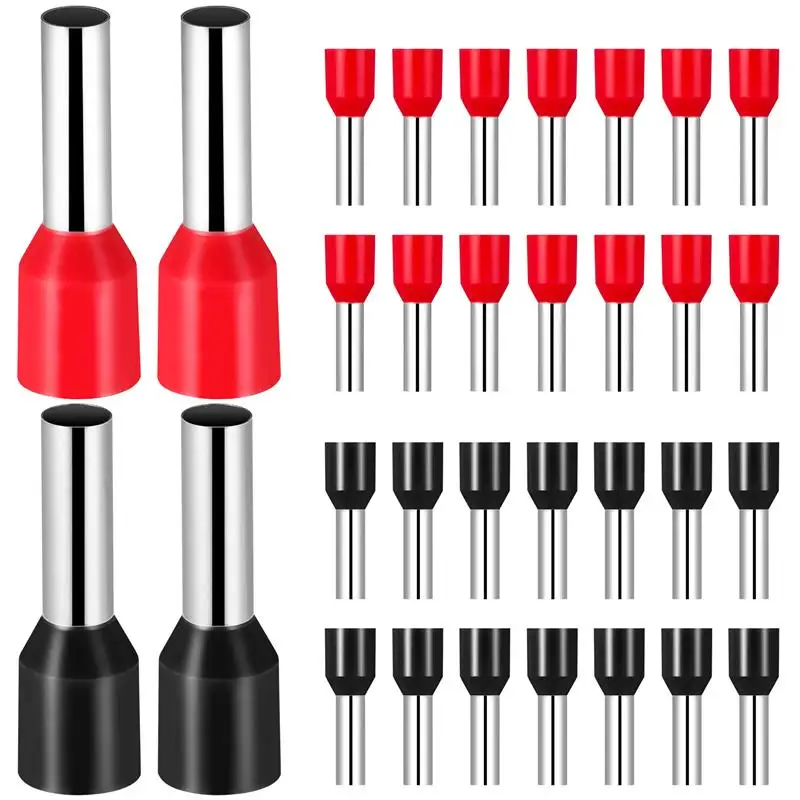 200Pcs Wire Ferrules Copper Terminals Connectors Insulated Terminal Electrical Wire Ferrules ConnectorsPin Type Terminal Block
200Pcs Wire Ferrules Copper Terminals Connectors Insulated Terminal Electrical Wire Ferrules ConnectorsPin Type Terminal Block